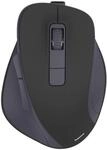 Hama Funkmaus WM-500 Ergonomisch 6 Tasten ohne Klickger&auml;usch Schwarz