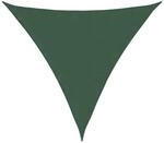 vidaXL Sonnensegel Oxford-Gewebe Dreieckig 6x6x6 m Dunkelgr&uuml;n 135515