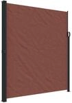 vidaXL Seitenmarkise Ausziehbar Braun 220x500 cm 4004479