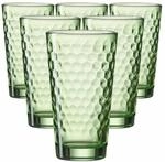 Ritzenhoff & Breker Favo Longdrinkgl&auml;ser 400 ml 6er Set gr&uuml;n
