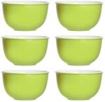 Ritzenhoff & Breker DOPPIO M&uuml;slischalen 14 cm 6er Set Gr&uuml;n