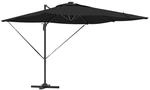 vidaXL Sonnenschirm Schwarz 286 x 285 x 270 cm Aluminium 42003323