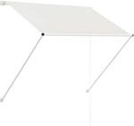 vidaXL Einziehbare Markise 100x150 cm Creme 145892