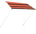 vidaXL Einziehbare Markise 200x150 cm Orange und Braun 145895