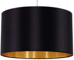 Eglo Pendelleuchte Maserlo 1-flammig Schwarz