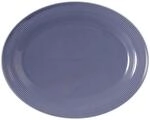 Seltmann Weiden Beat Color Glaze Servierplatte Oval 35 x 28 cm Fliederblau