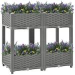 vidaXL Hochbeet 80x40x71 cm Polypropylen 1635497