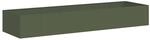 vidaXL Pflanzgef&auml;&szlig; Olivgr&uuml;n 280x80x40 cm Stahl 860762