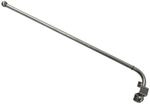 Gardinia Schwenkstange &Oslash; 12 mm Edelstahloptik 55 cm - 85 cm