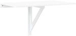 vidaXL Wand-Klapptisch Hochglanz-Wei&szlig; 100x60x56 cm Holzwerkstoff 342649