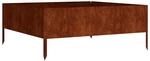 vidaXL Hochbeet 100x100x41 cm Cortenstahl 824516