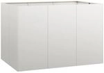 vidaXL Pflanzk&uuml;bel 120x80x80 cm Edelstahl 860791