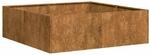 vidaXL Pflanzk&uuml;bel Rostig 100x100x30 cm Wetterfester Stahl 860814