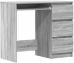vidaXL Schreibtisch Grau Sonoma 90x45x76 cm Holzwerkstoff 815508