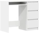 vidaXL Schreibtisch Wei&szlig; 90x45x76 cm Holzwerkstoff 801373