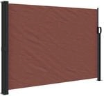 vidaXL Seitenmarkise Ausziehbar Braun 140x300 cm 4004299