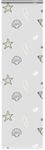 vidaXL Duschrollo mit Kassette 60x240 cm Stoffbreite 56 cm 4015008