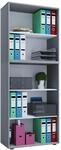 VCM B&uuml;roregal & B&uuml;cherregal Lona Grau
