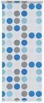 vidaXL Duschrollo 100 x 240 cm Kreismuster 142854