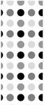 vidaXL Duschrollo 110x240 cm Stoffbreite 106 cm 4014837