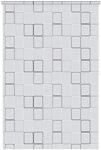 vidaXL Duschrollo 140x240 cm Quadratmuster 142850