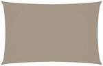 vidaXL Sonnensegel Oxford-Gewebe Rechteckig 4x7 m Taupe 135438