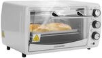 Steinborg SB-3005W Minibackofen 13 Liter 1200 Watt Wei&szlig;