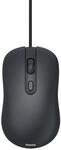 Hama USB-Maus CM-200 mit Kabel Optisch 4 Tasten ohne Klickger&auml;usch Schwarz