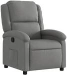 vidaXL Relaxsessel Dunkelgrau Stoff Modell 58