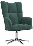 vidaXL Relaxsessel Dunkelgr&uuml;n Samt 328119