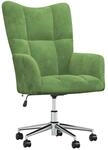 vidaXL Relaxsessel Hellgr&uuml;n Samt 328164