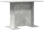 vidaXL Esstisch Betongrau 110 x 60 x 75 cm Holzwerkstoff 863163
