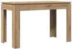 vidaXL Esstisch Artisan-Eiche 120x60x76 cm Holzwerkstoff 855903