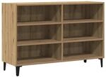 vidaXL Sideboard Artisan-Eiche 103,5x35x70 cm Holzwerkstoff 856453