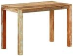 vidaXL Esstisch 110x55x76 cm Altholz Massiv