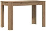vidaXL Esstisch Artisan-Eiche 120x60x76 cm Holzwerkstoff 855841