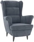 vidaXL Sessel Dunkelgrau Samt Modell 1