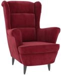 vidaXL Sessel Wei&szlig;rot Samt Modell 1