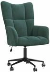 vidaXL Relaxsessel Dunkelgr&uuml;n Samt 328174