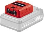 Einhell USB-Akku-Adapter TC-CP 18 Li USB A/C-Solo Rot