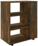 vidaXL Rollschrank R&auml;uchereiche 60x35x75 cm Holzwerkstoff