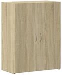 vidaXL Aktenschrank Sonoma-Eiche 60x32x77,5 cm Holzwerkstoff