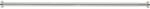 Wenko Teleskop-Duschvorhangstange Luz ausziehbar rostfrei 110 cm - 185 cm Chrom