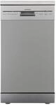 Respekta Unterbau-Geschirrsp&uuml;ler Bena 45 cm Silber