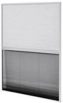 vidaXL Insektenschutz-Plissee f&uuml;r Fenster Jalousie Aluminium 80x120 cm 142617