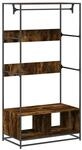 vidaXL Kleiderst&auml;nder R&auml;uchereiche 90x50x180 cm Holzwerkstoff 849296