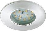 Briloner LED-Einbauleuchte Attach 1er-Set starr Chrom