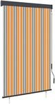 vidaXL Au&szlig;enrollo 120 x 250 cm Gelb und Blau 145962