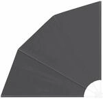 vidaXL Balkon Sichtschutz Schwarz 140 x 140 cm Polyester 42000926