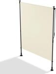 Juskys Senkrechtmarkise Barbados 150 x 310 cm Beige